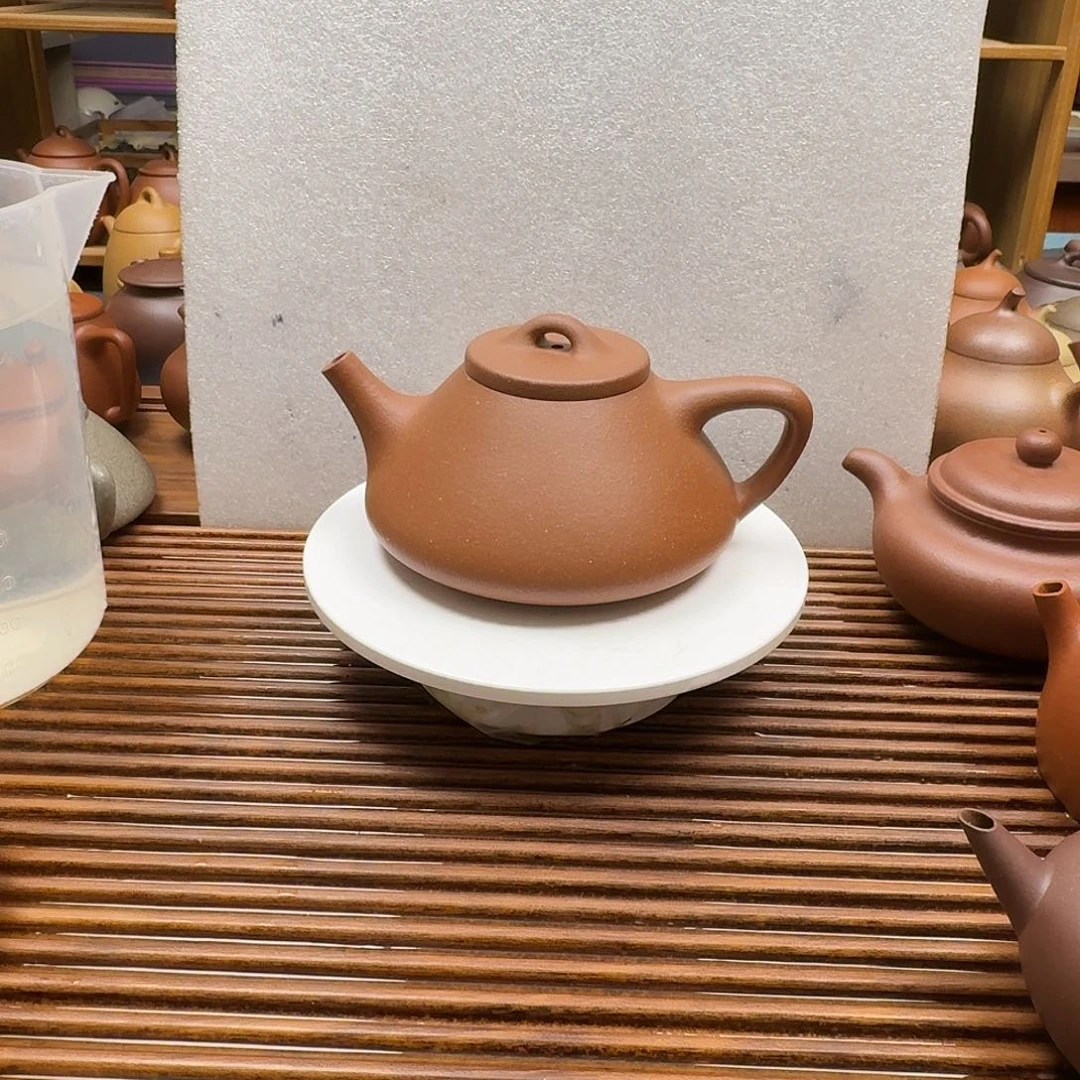 茶壶紫砂半手工制作
