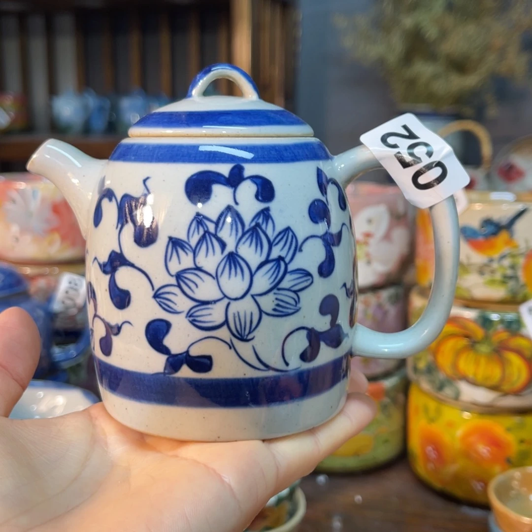 杯素浅陶瓷手工手绘