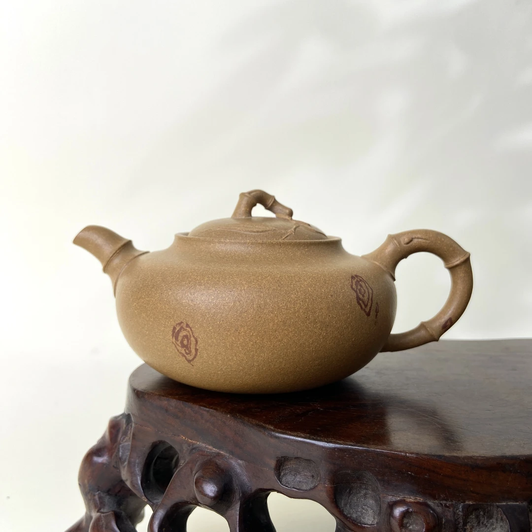 宜兴手工紫砂陶 （沈建军）茶壶GS4141