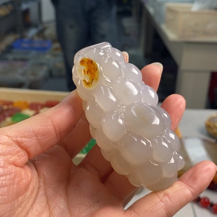 玛瑙/玉髓吊坠(不含链)未镶嵌