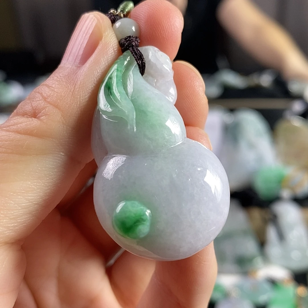 颈饰未镶嵌翡翠葫芦