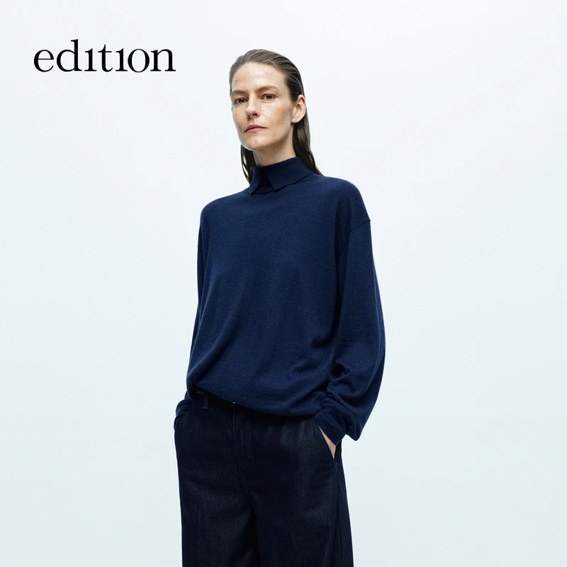 【云朵绵羊毛】edition2024冬季新款山羊绒轻薄款毛衣#EBD4SWT016