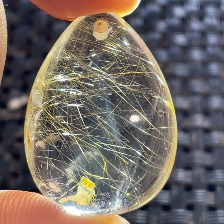 水晶吊坠(不含链)未镶嵌开***天