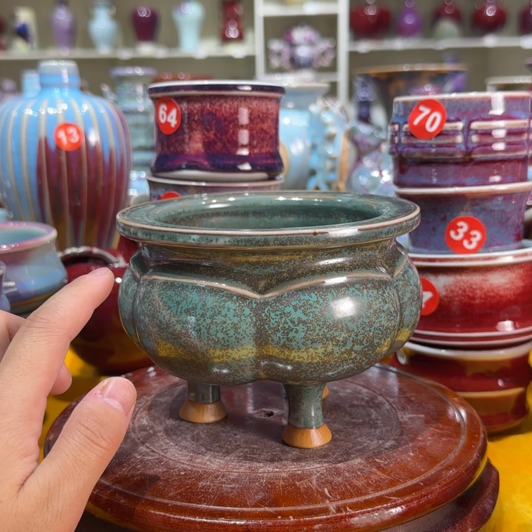 摆件郑家钧窑摆件
