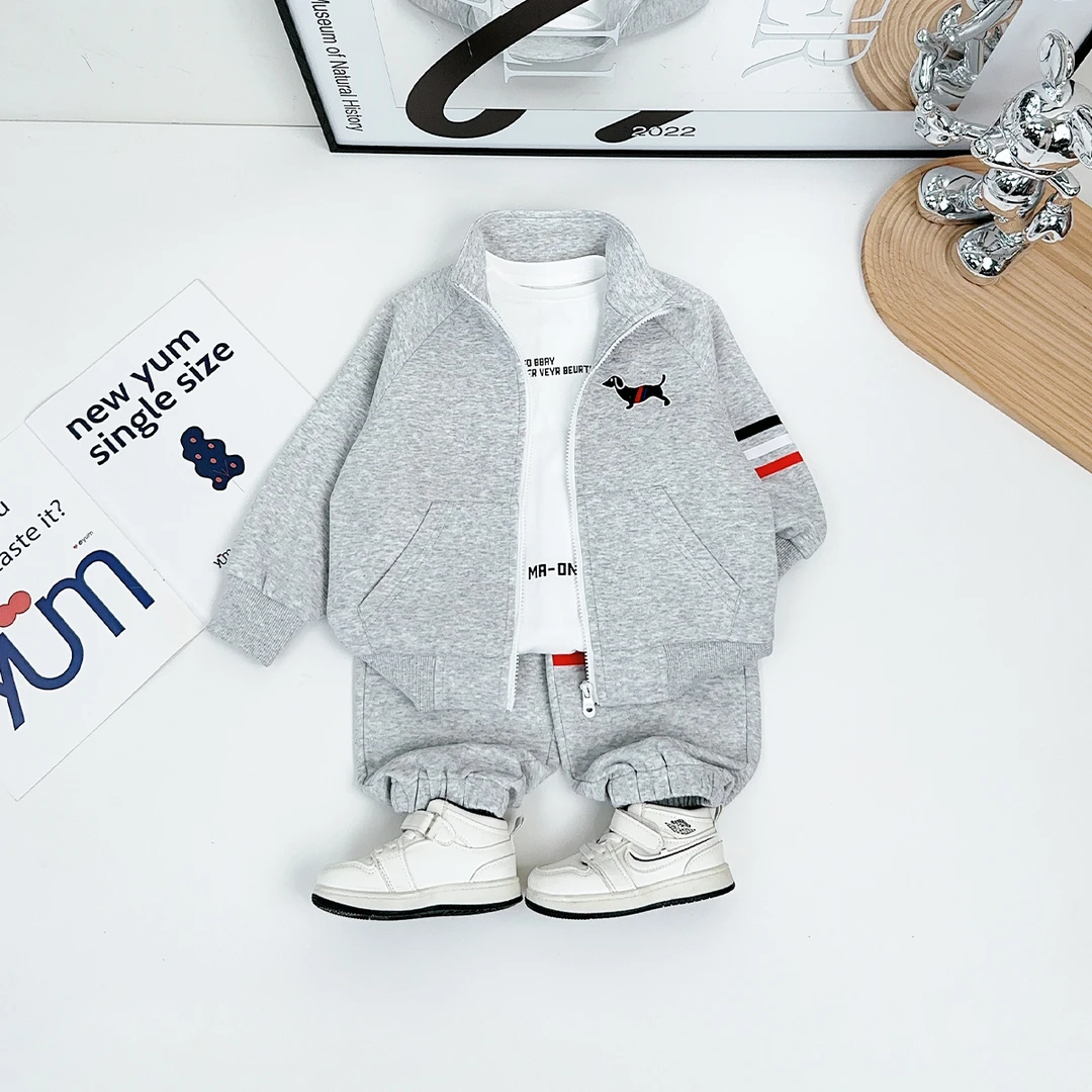 男童春套装2025新款春装儿童春秋季两件套潮 WGZ059 悠悠童话童装