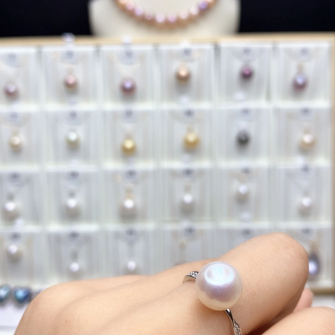 淡水珍珠颈饰合金