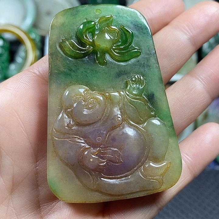 紫金钵盂菩提吊坠