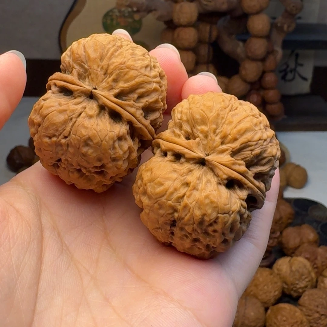 把件文玩核桃叠罗汉42.2