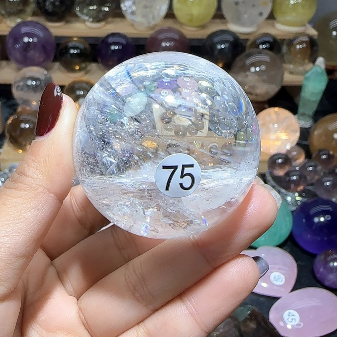 水晶未镶嵌珠宝半成品75