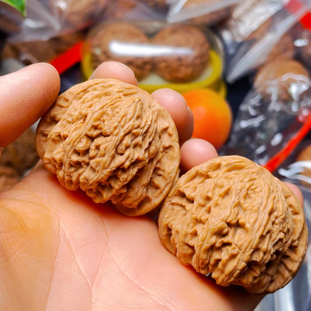 文玩核桃把件承德密文