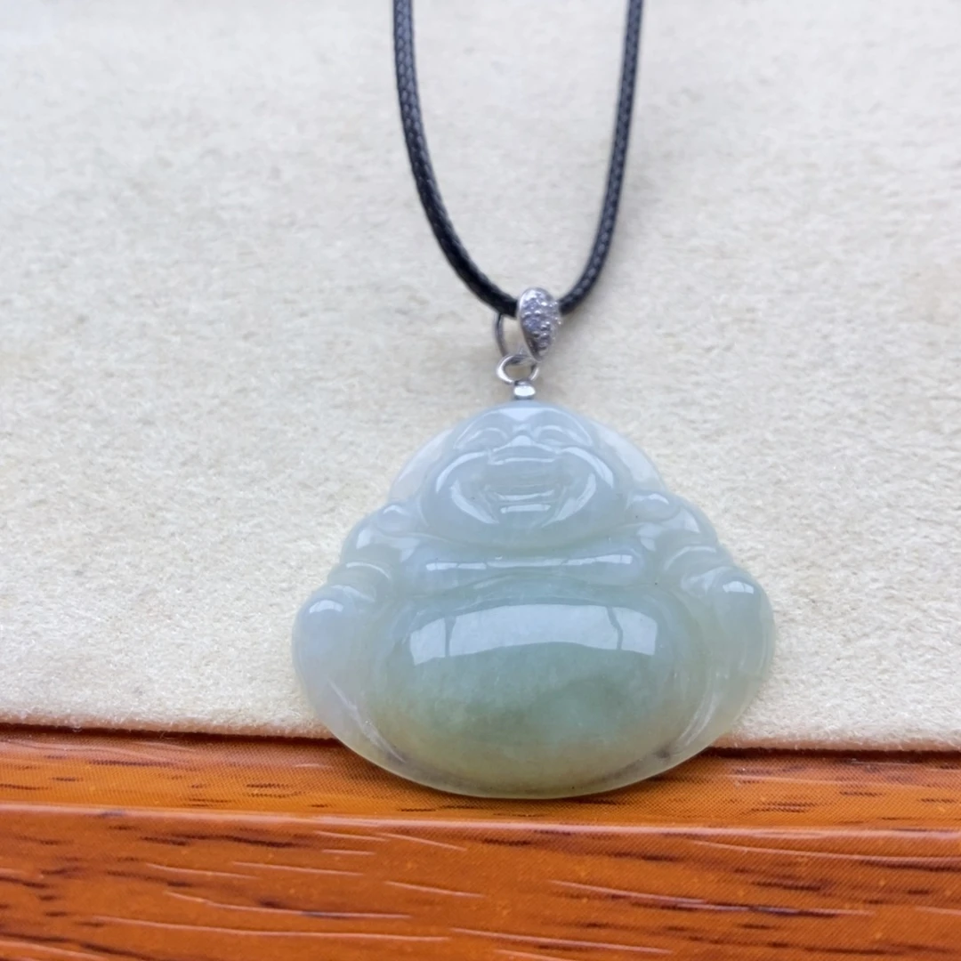 翡翠银S925镶嵌颈饰吊坠2