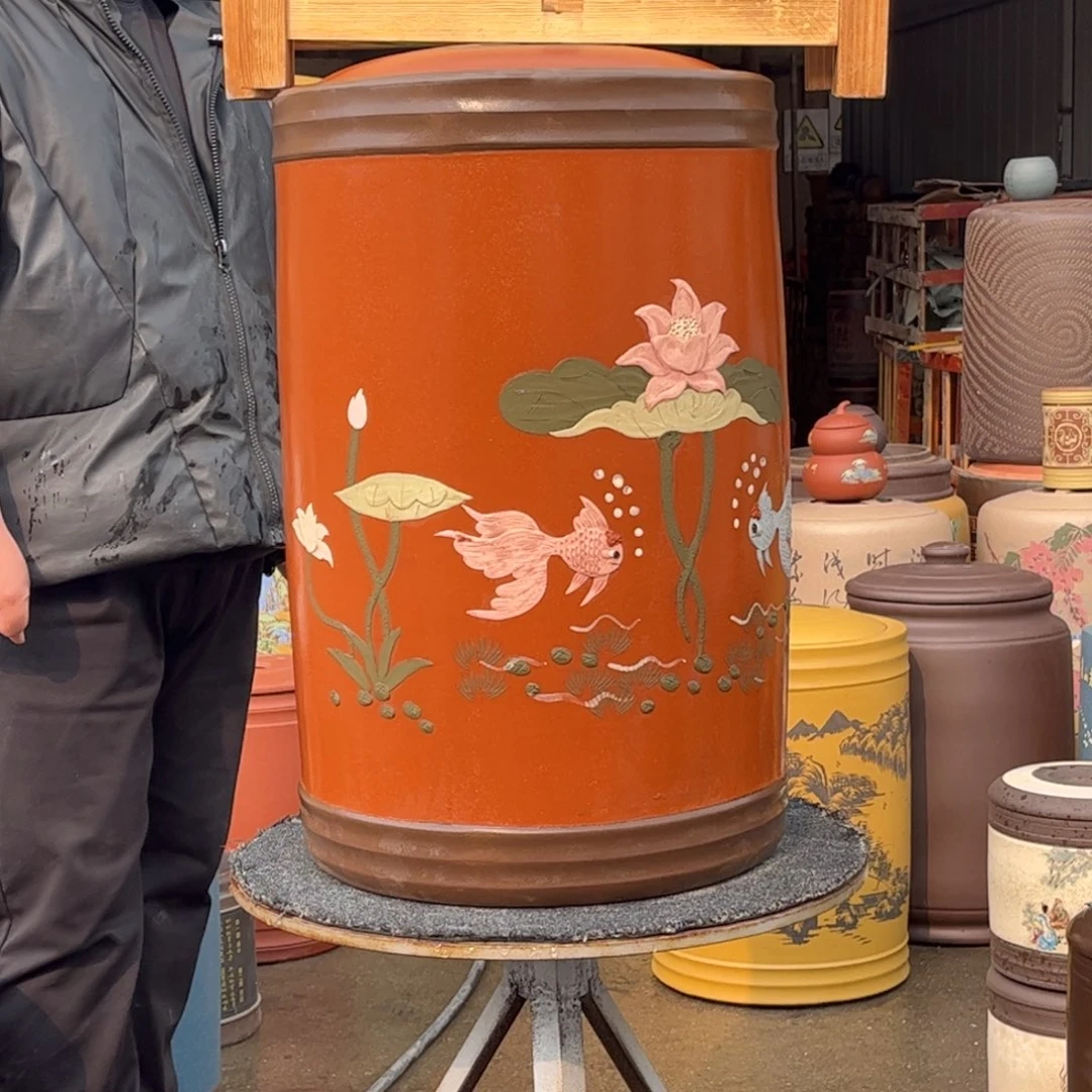 紫砂茶叶罐茶叶罐