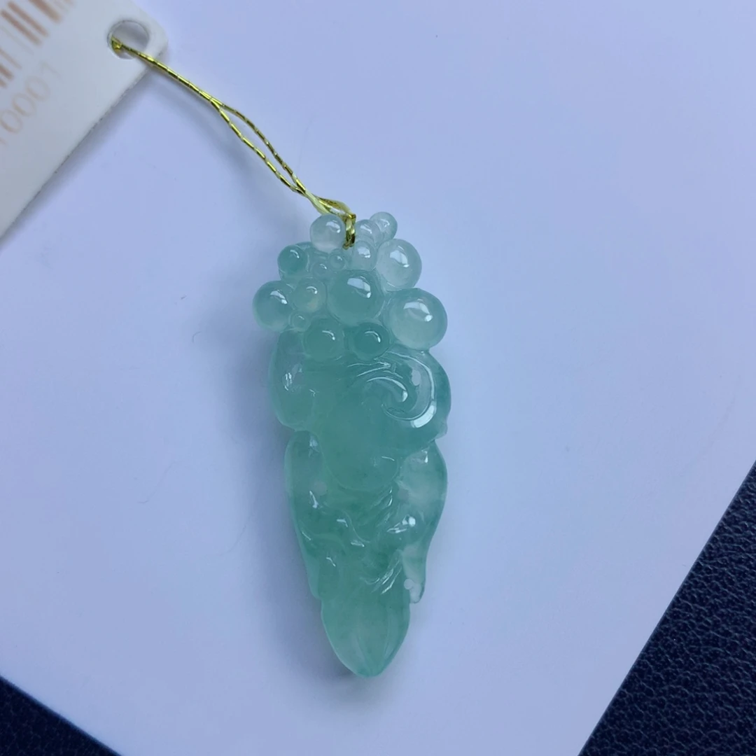 颈饰未镶嵌翡翠人生如意