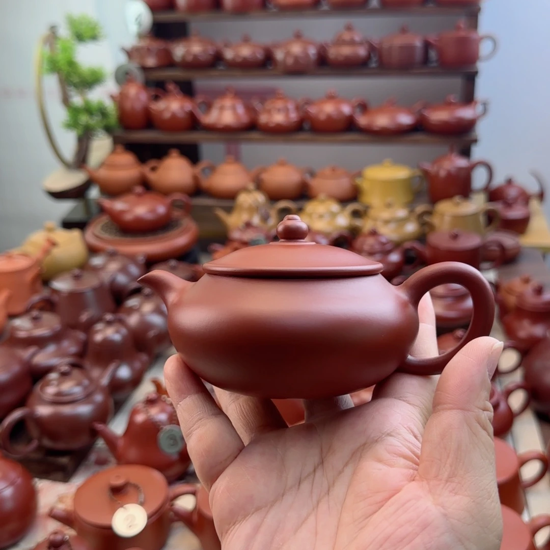 春***天茶壶紫砂朱泥壶茶具套装家用茶具