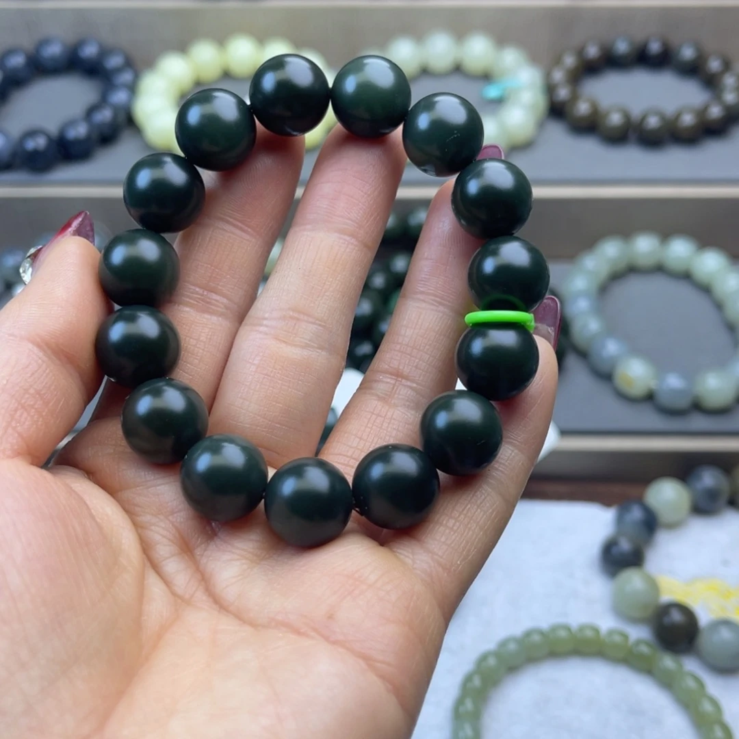 和田玉手链未镶嵌