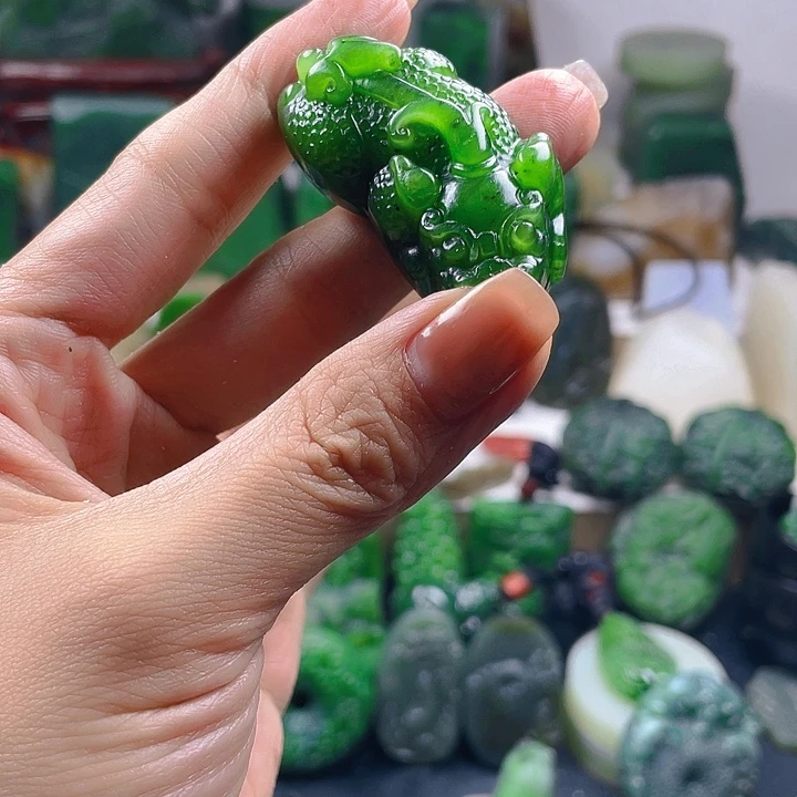 未镶嵌和田玉珠宝半成品