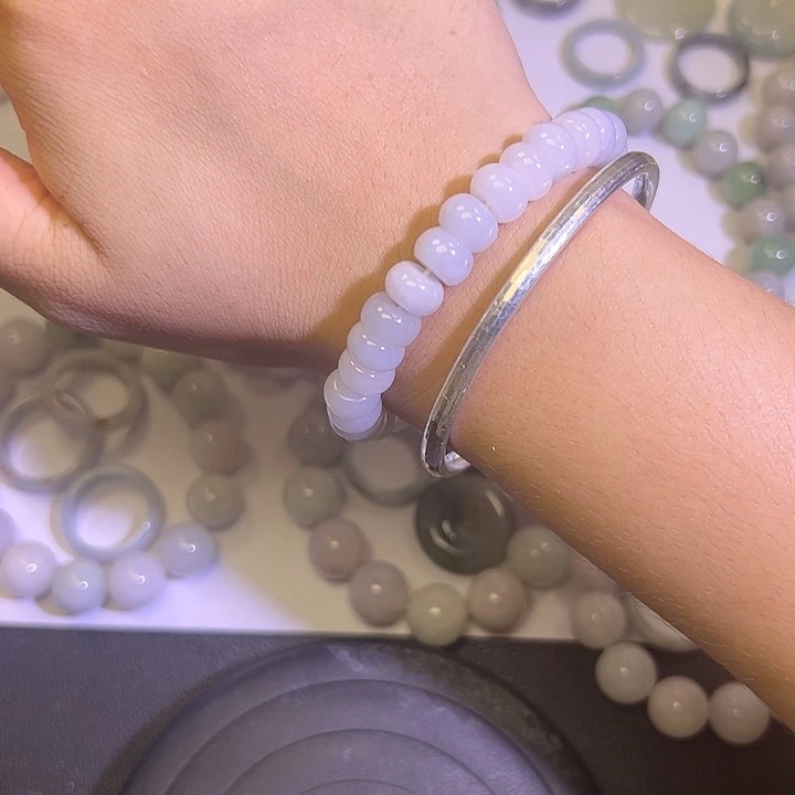 未镶嵌手串翡翠纯天然翡翠