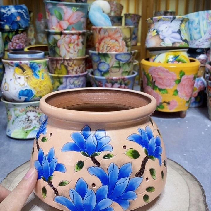 景德镇艺术手绘作品