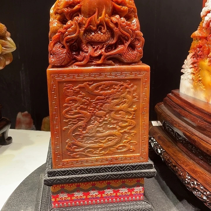T***L寿山石山水画作品欣赏