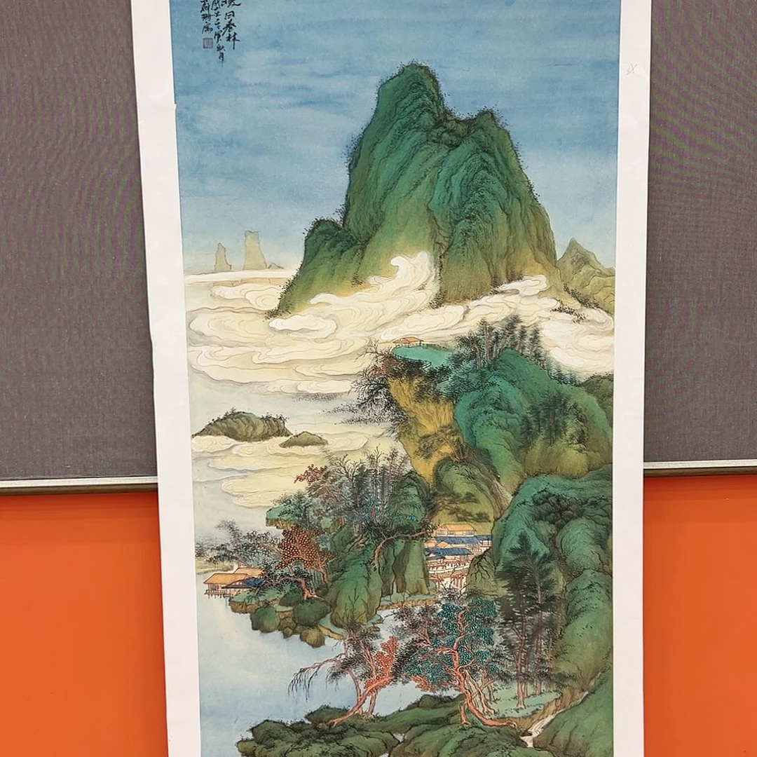 国画苏珊展览原作