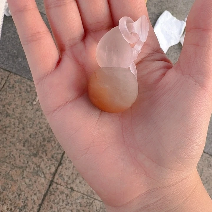 颈饰未镶嵌水晶兔毛葫芦