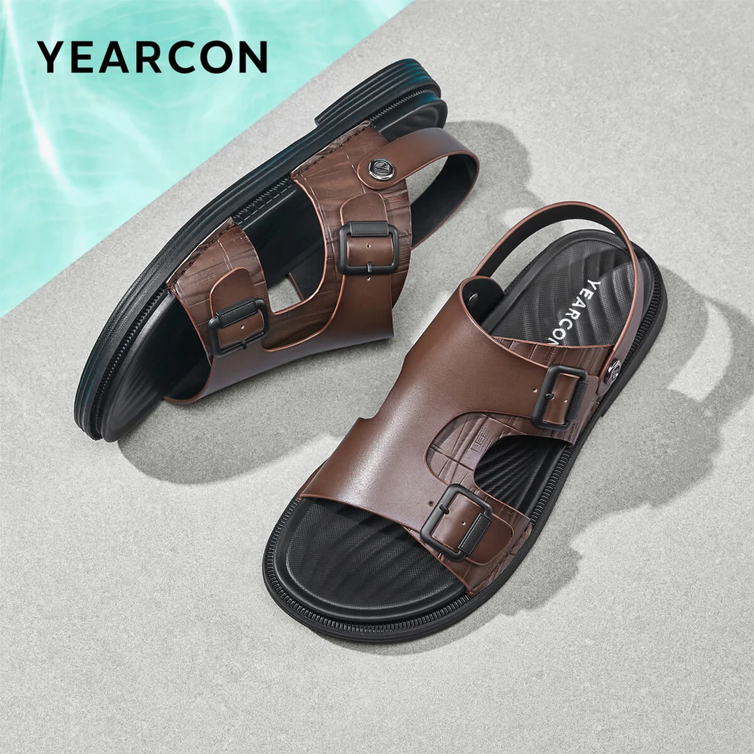 意尔康凉鞋夏季新款潮流沙滩鞋时尚休闲软底凉拖男男士外穿