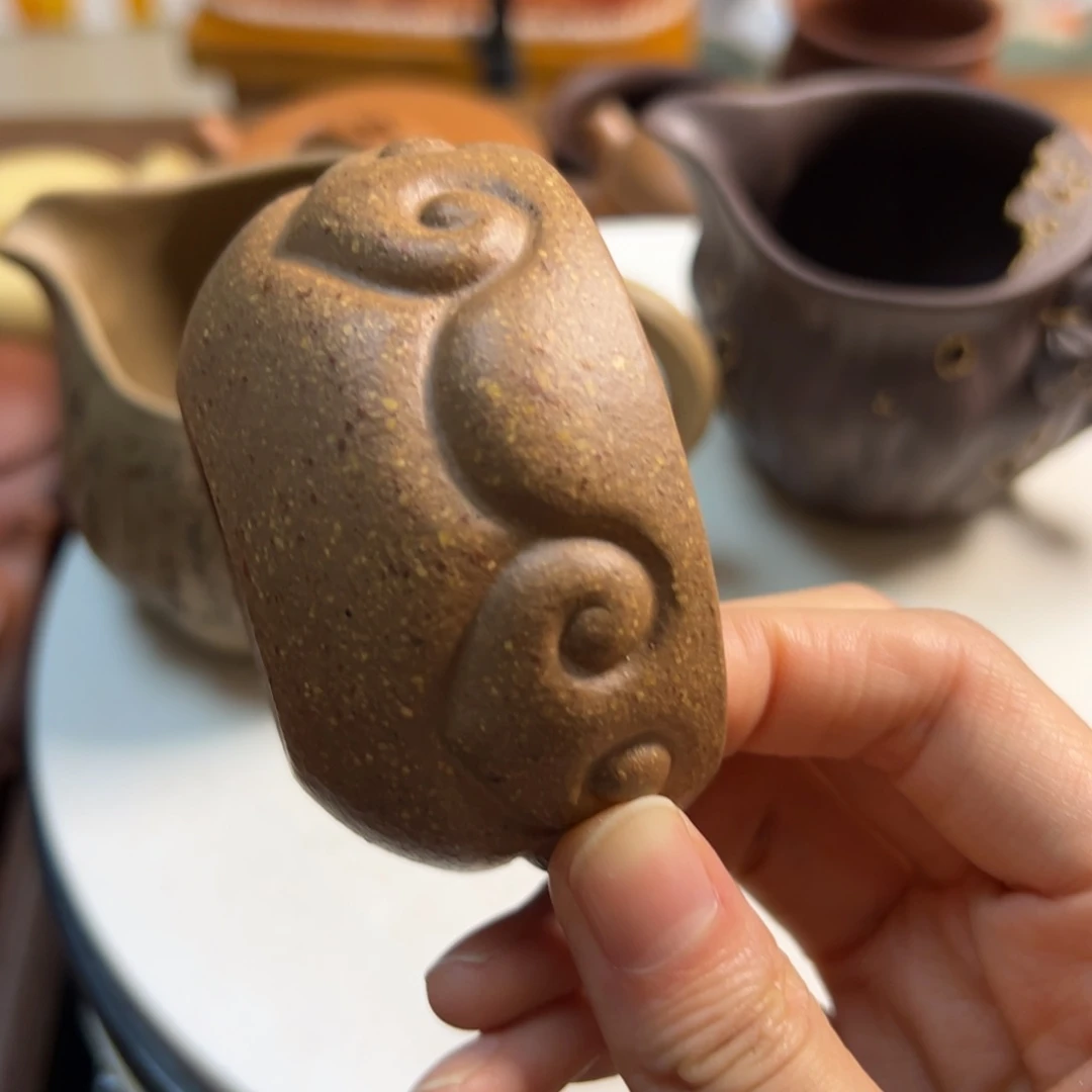 紫砂茶壶紫**来段泥主人杯70