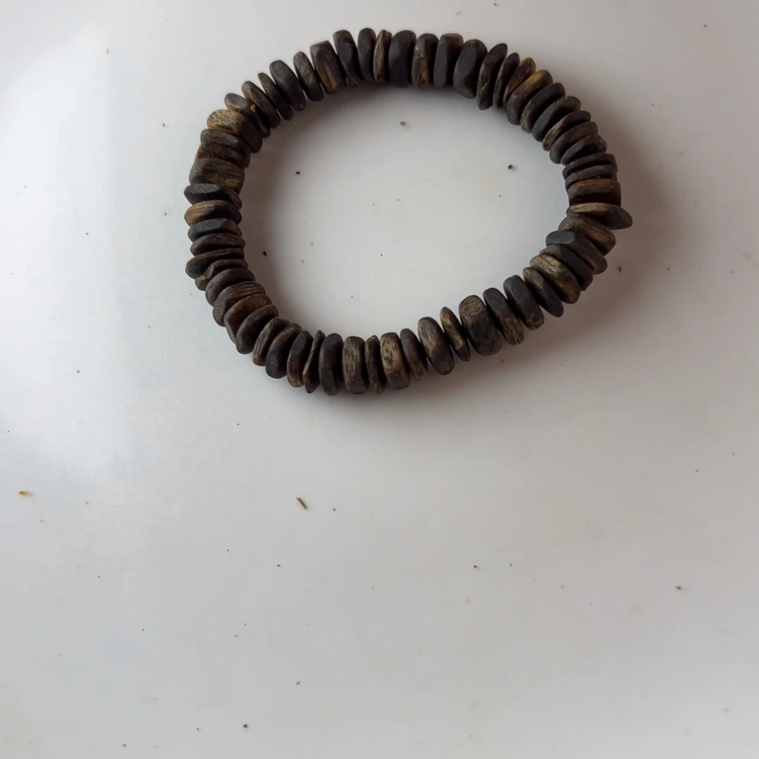 手串沉香gmpd沉香沉水1.0片珠单圈9+多样性发一
