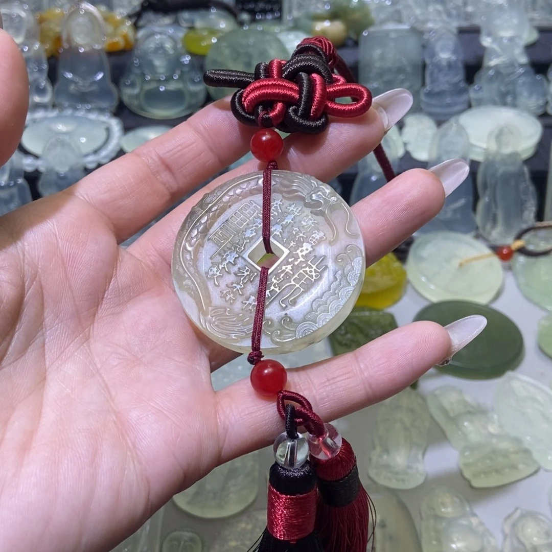 岫玉吊坠未镶嵌吊坠