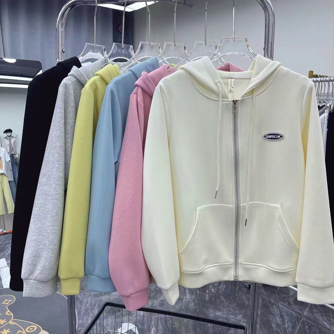 2503连帽休闲运动外套（衣长59左右）