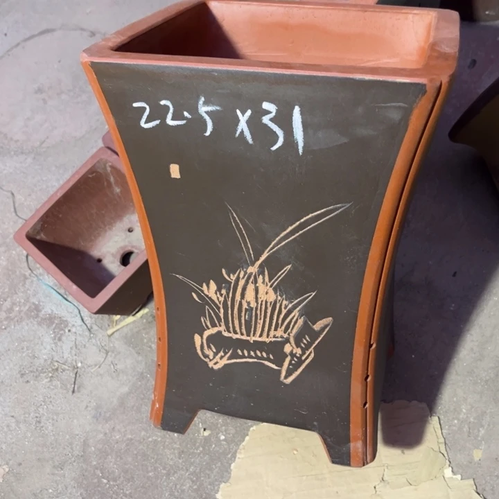 紫砂花盆紫砂花盆