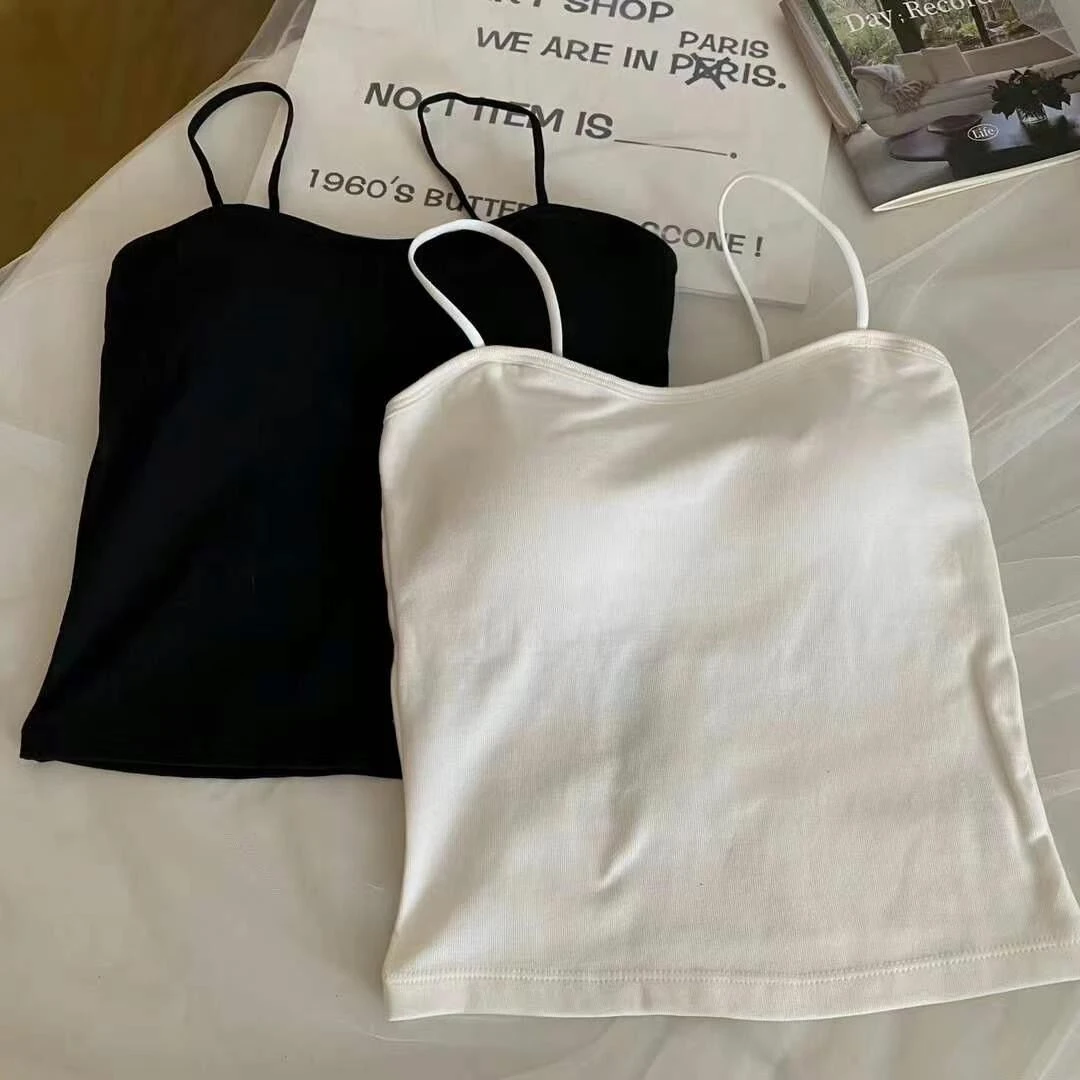 【KEMI】2025夏季上新时尚韩版简约款背心23313-2