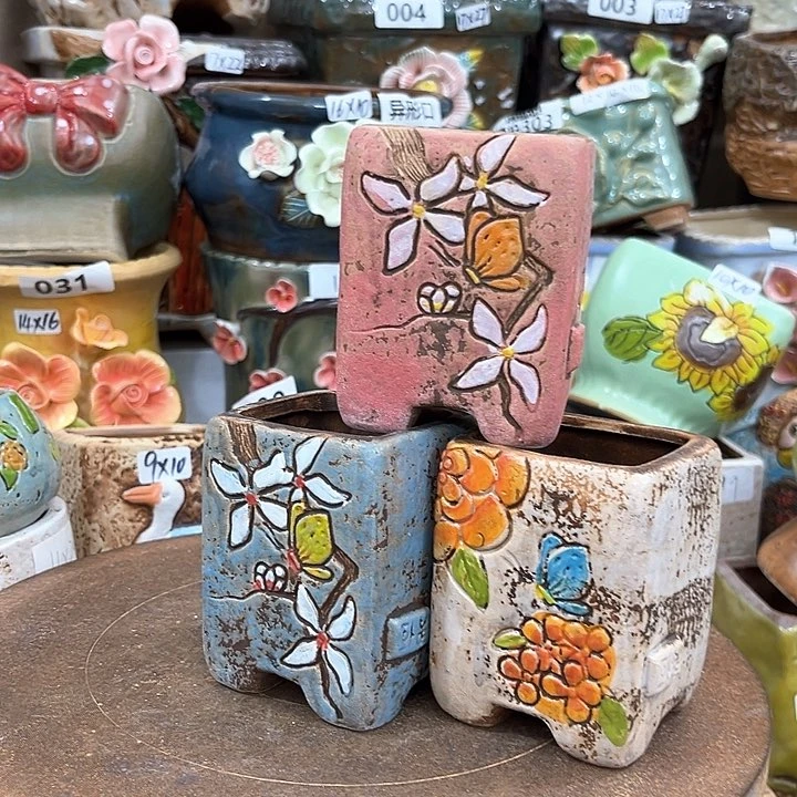 红陶粗陶花盆粗陶花盆