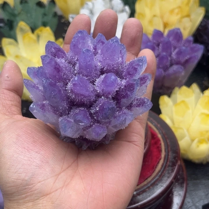 琉璃手工艺品淳*晶簇