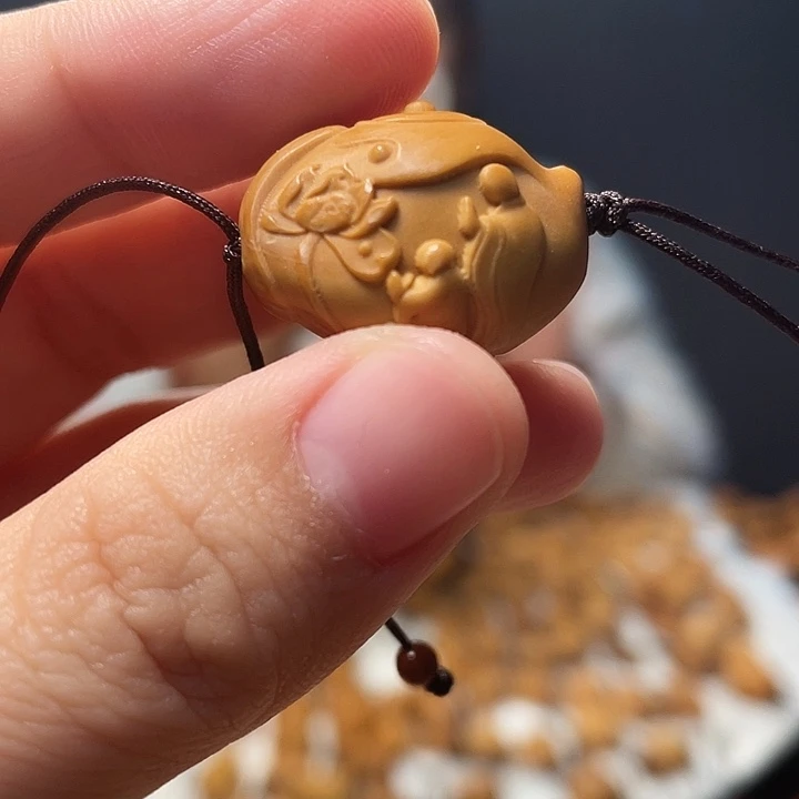 橄榄核吊坠橄榄核