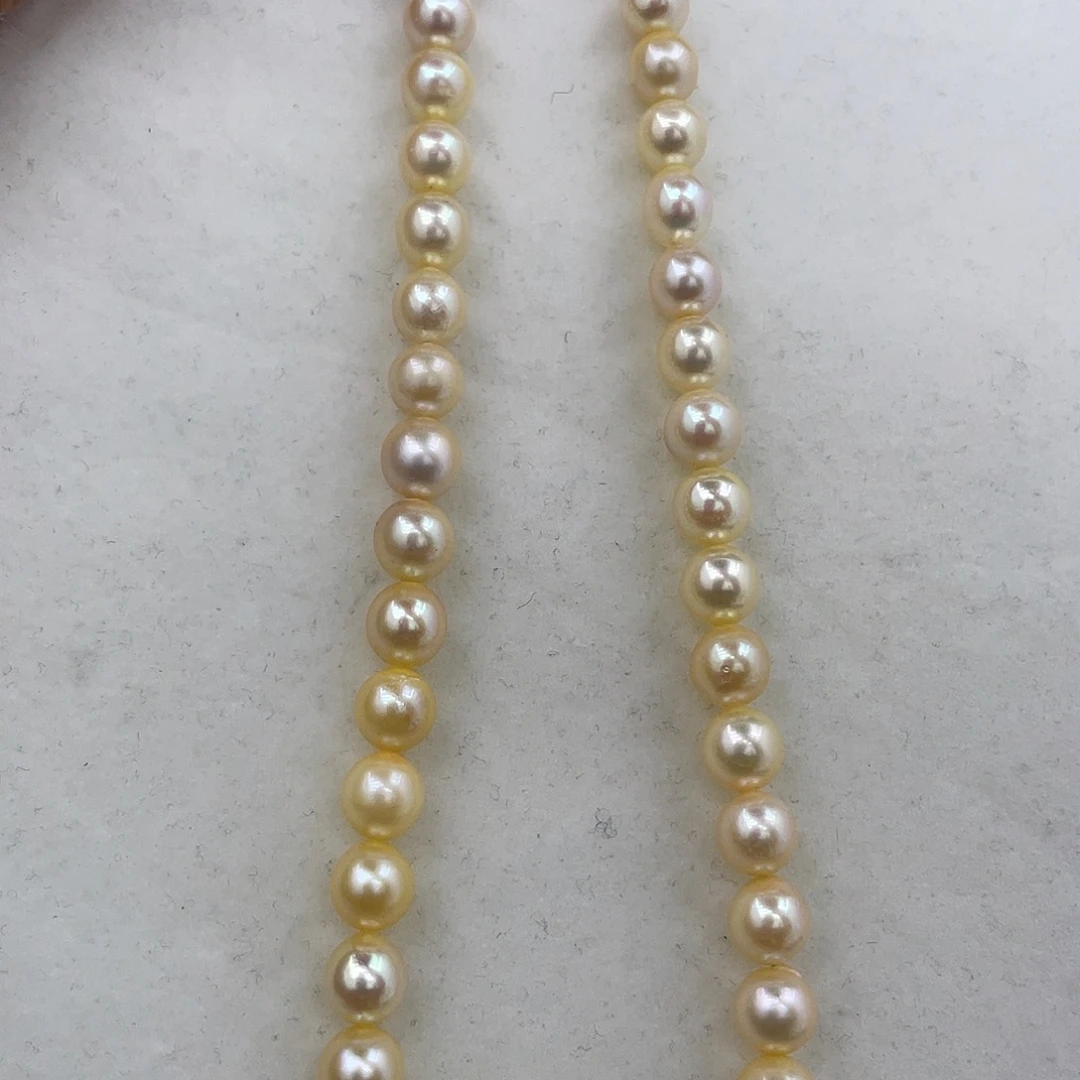 海水珍珠颈饰银S925镶嵌