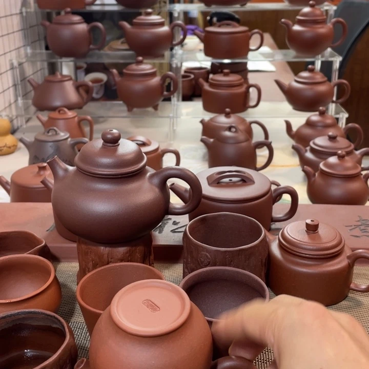 素***澜茶杯紫砂容天160cc