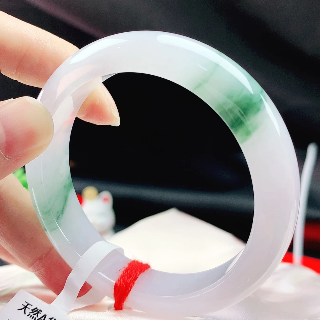 未镶嵌手镯翡翠54冰花