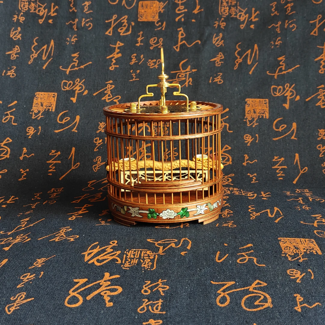 镶嵌工艺12直径蝈蝈笼美观