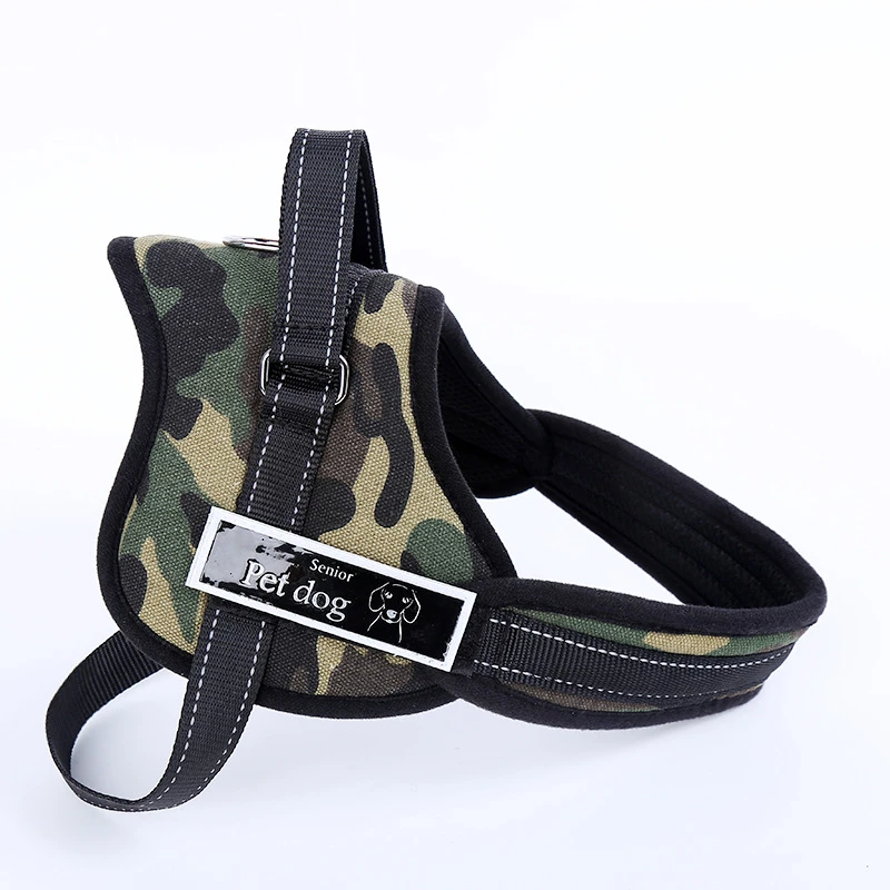 大型宠物牵引绳户外防丢失宠物用品犬用牵引项圈棉胸背带防挣脱