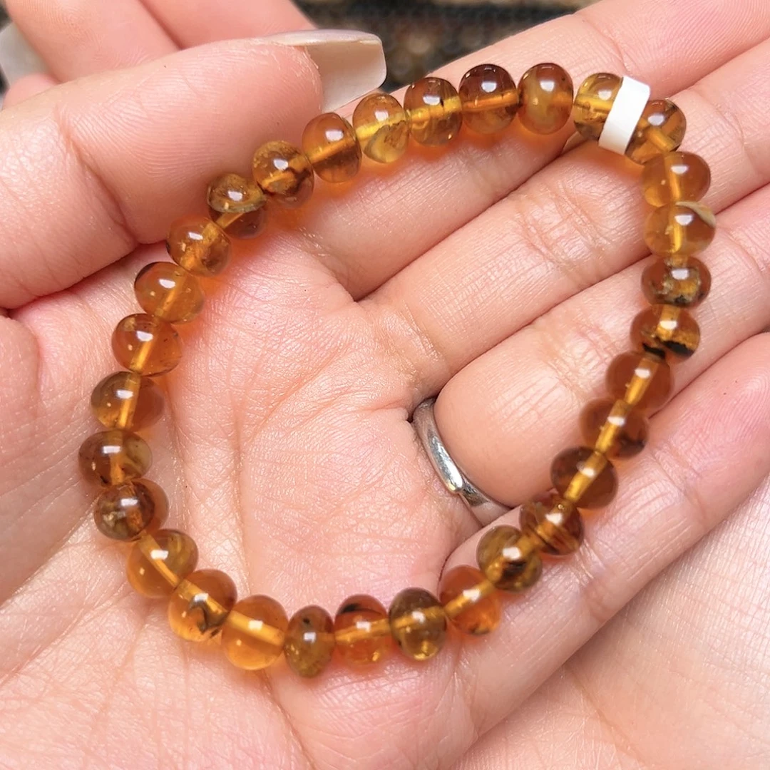 琥珀未镶嵌裸石抚顺琥珀七10671