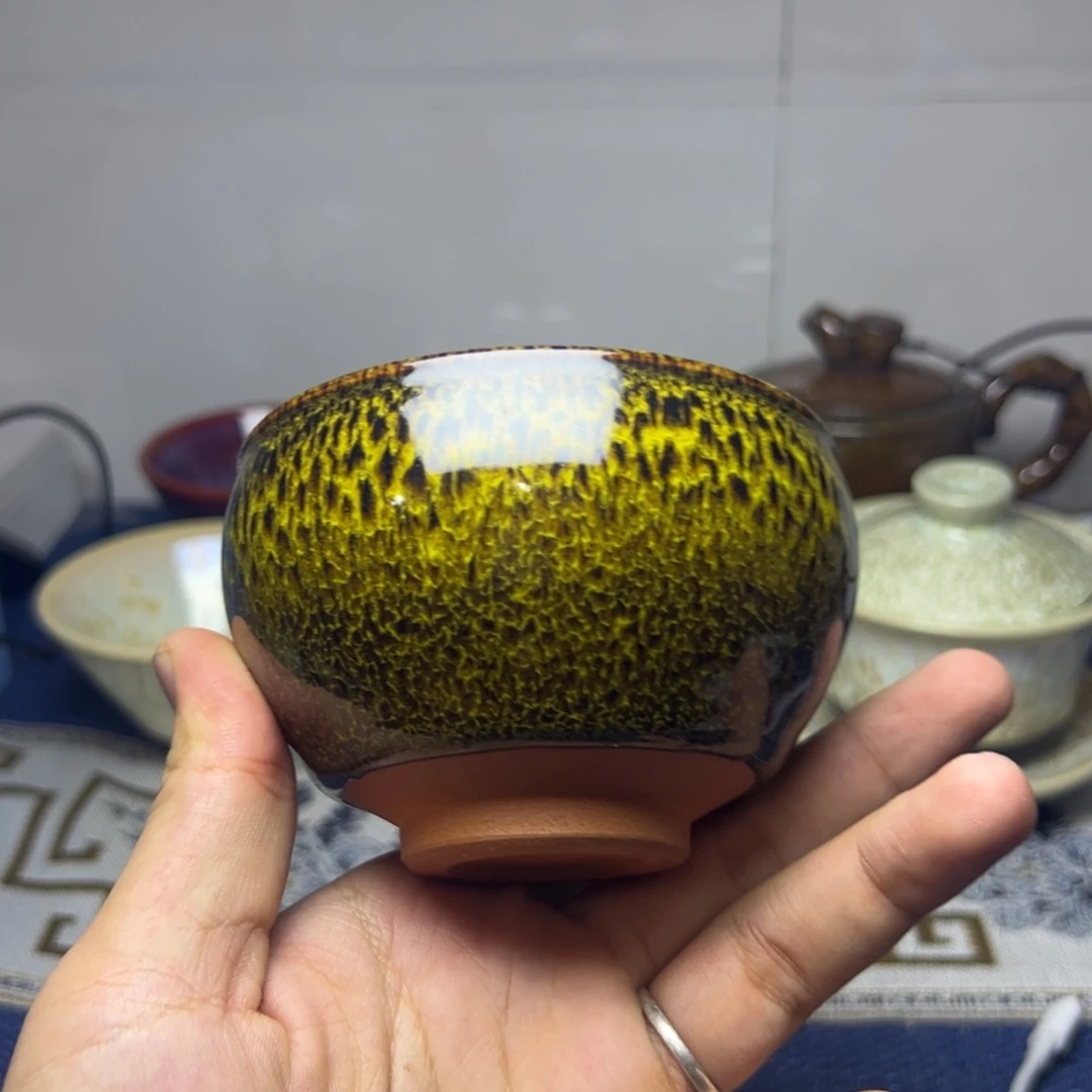 建阳建盏喝茶主人杯