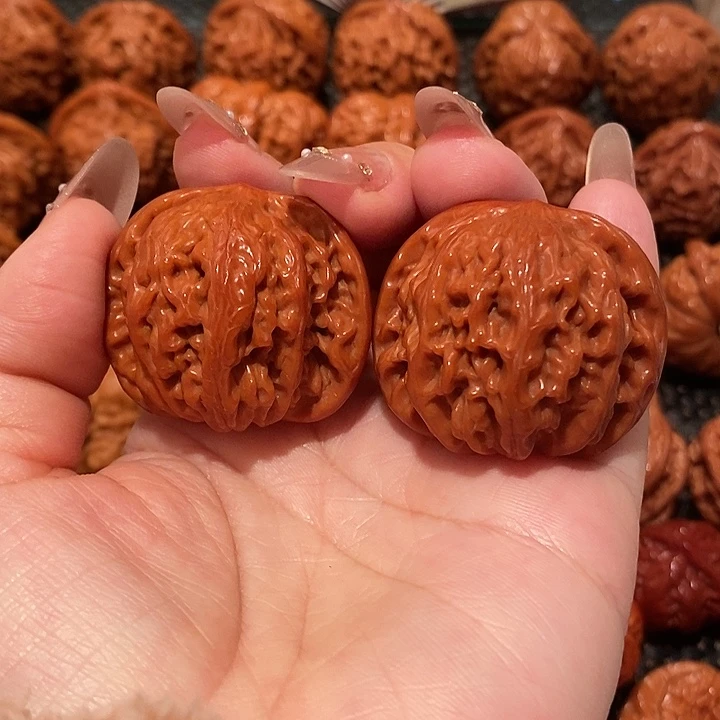 吊坠文玩核桃39磨盘0890