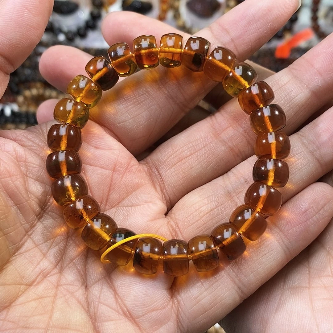 琥珀未镶嵌手链10