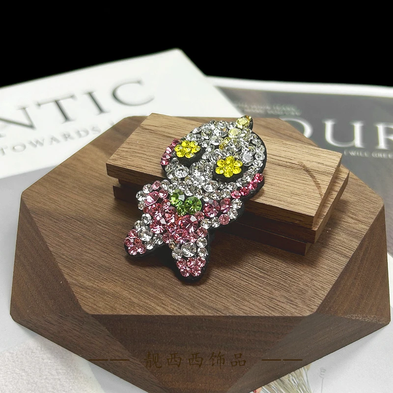 【LXX靓西西】708 BB夹5厘米彩色满钻奥特曼碎发夹