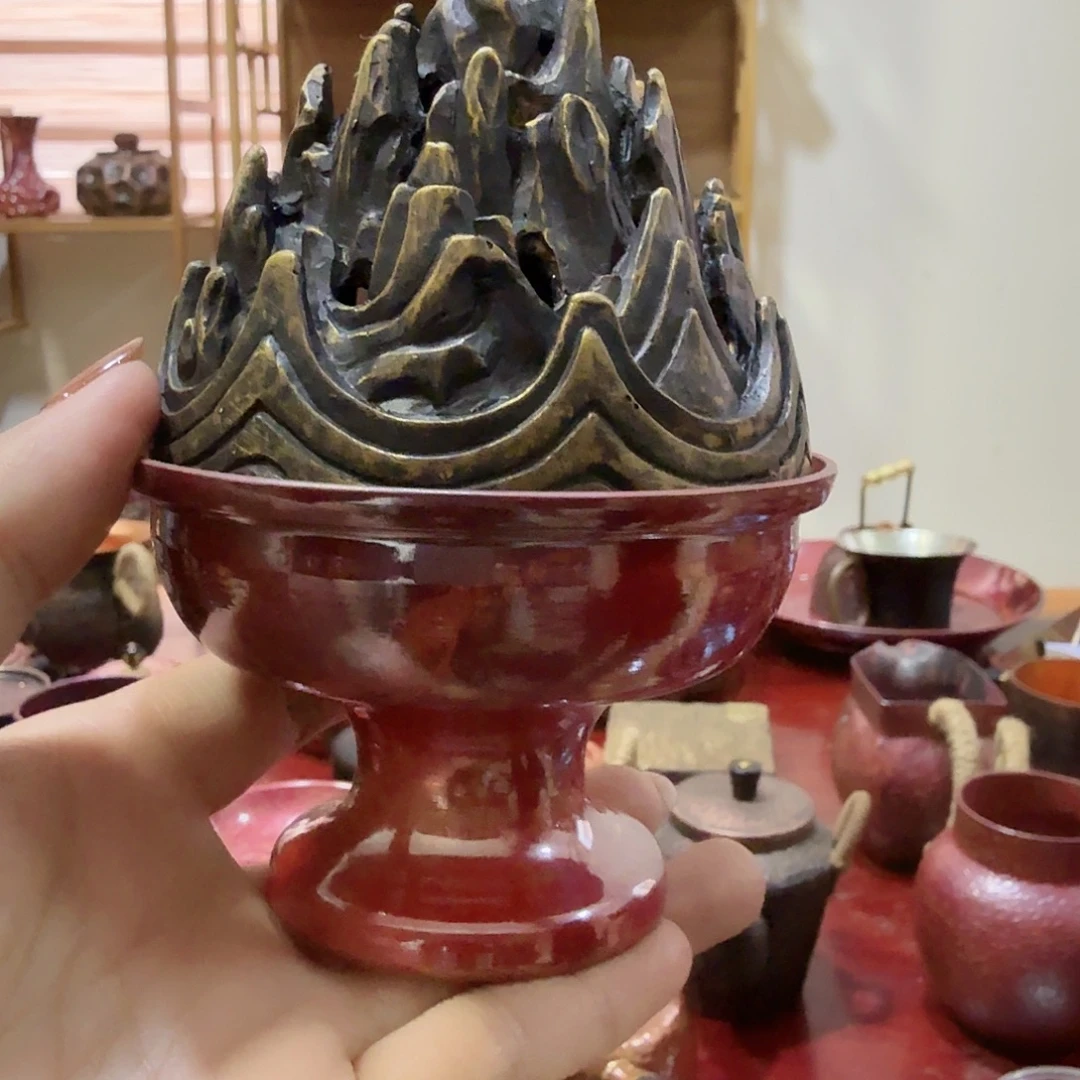 紫铜手工制作摆件