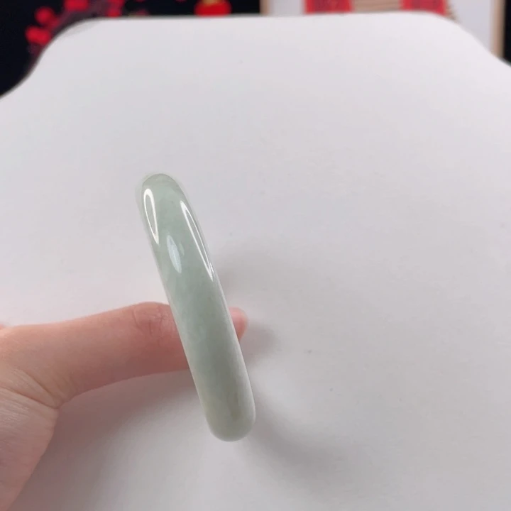 蓝田玉（蛇纹石化大理石玉）手镯未镶嵌s**j