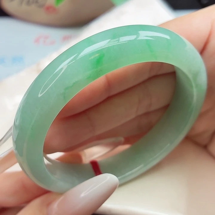 未镶嵌手镯翡翠56-57圈口