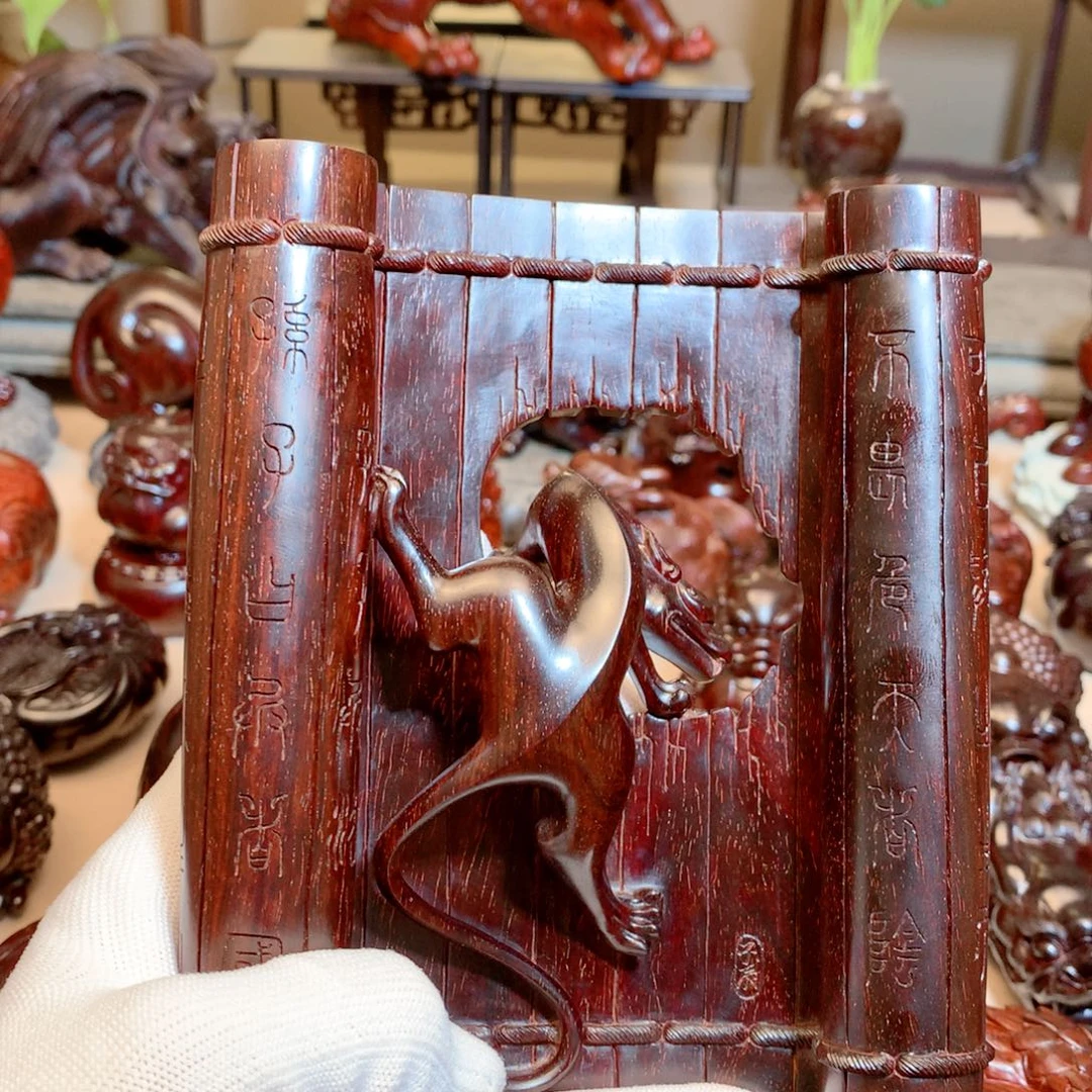 我***氏木质印度小叶紫檀