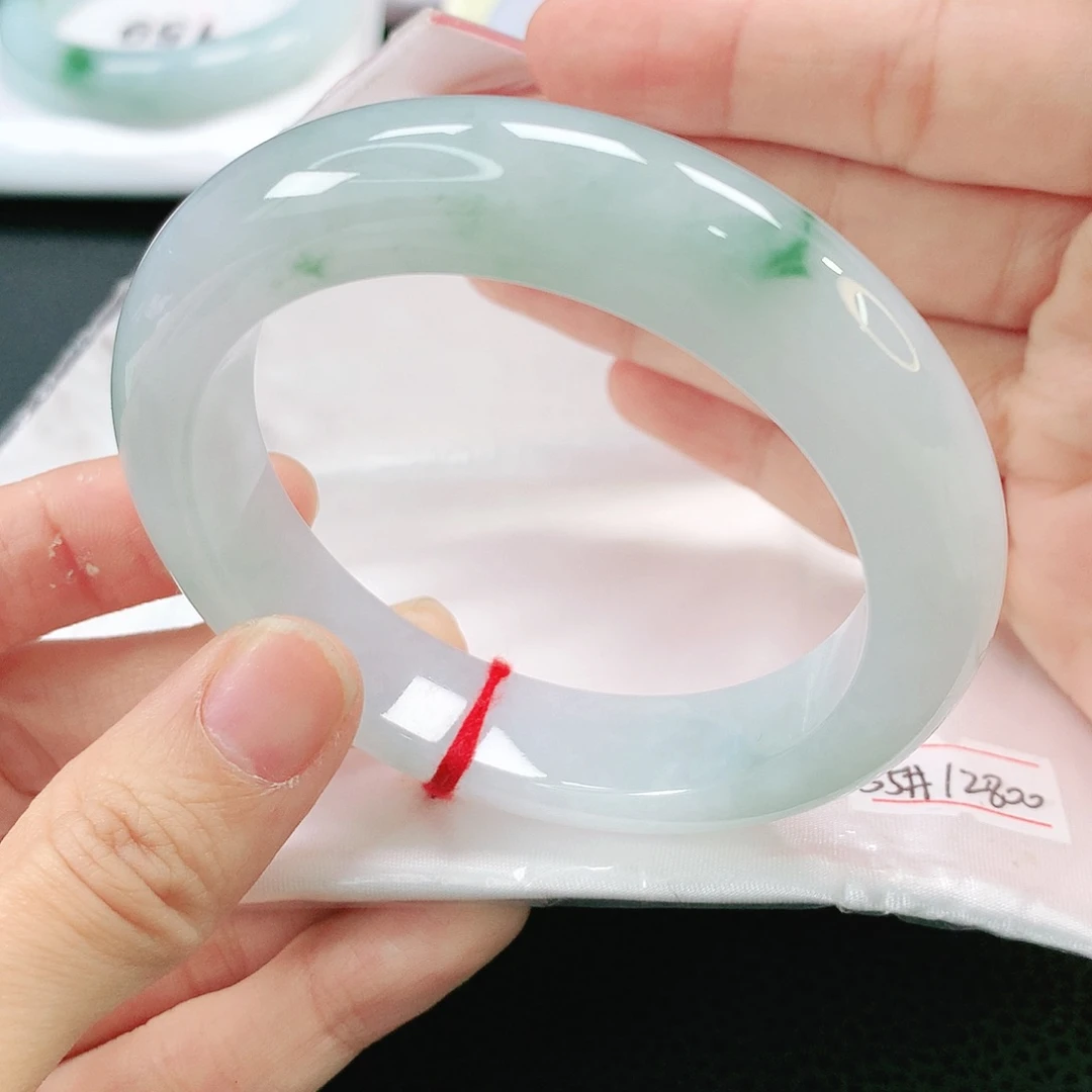 未镶嵌手镯翡翠缅甸55